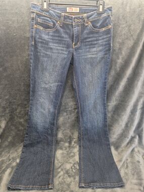 l.e.i. Ashley Low Rise Slim Bootcut 5-Pocket Denim Jeans Blue Size 5R Junior